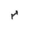 rack de distribución aéreo de 2 postes panzone®, rieles roscados #12 24, de 4 ur, color negro