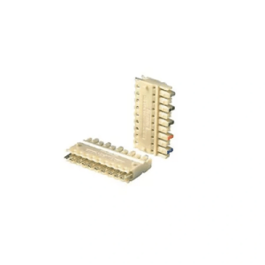 block de conexiones pan punch® 110, categoría 5e, de 4 pares, paquete de 10 piezas