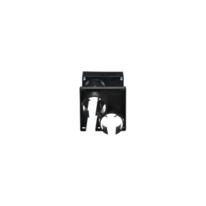tapa con 2 salida a tubo corrugado de 1.5in (38mm), para uso con canaletas 4x4 fiberrunner™, color negro