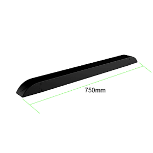 accesorio soporte para estructura de piso para videowall de 75 cm | longitud total 815.6 mm | altura 76.2 mm | profundidad 50 mm | incluye herramientas de montaje | tornillos m8 | tapas de cierre