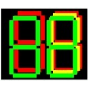 semáforo de cuenta regresiva dx 3 t 1 / led / colores tricolor / carcasa pc + abs / protección ip53 / visualización simultánea de tiempo y colores