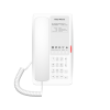 teléfono ip wi fi para hotelería, puerto usb a para carga, 5 teclas programables para servicio rápido (hotline), plantilla personalizable con poe