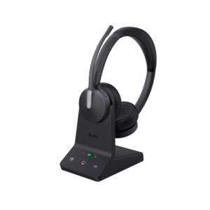 diadema inalámbrica yealink wh64 dect y bluetooth con capacidad de hasta 32 horas de conversación