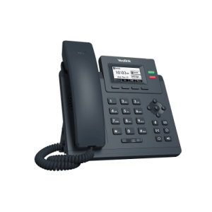 teléfono ip empresarial yealink sip t31g con 2 líneas sip y doble puerto gigabit ethernet
