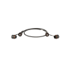 patch cord cat6a industrialnet, blindado s/ftp, con un plug industrial y tapa, 3 metros