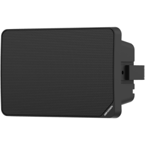 altavoz de pared | 20 watts | 70 v / 100 v | 8 ohm | negro | interior | woofer 5.25′′ | tweeter 1"