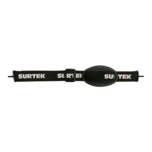 barboquejo de seguridad / ganchos universales / banda elástica poliester / ajuste con hebillas de polipropileno / barbilla flexible en modelos específicos / libre de metales / lavable