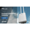 gateway lorawan para exterior, de largo alcance, con modulo sim
