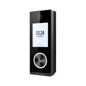 terminal facial min moe wifi & poe con botón de llamada / exterior ip65 / tarjetas virtuales bluetooth con hikconnect teams / 1000 rostros y 3,000 tarjetas prox em / hik ia