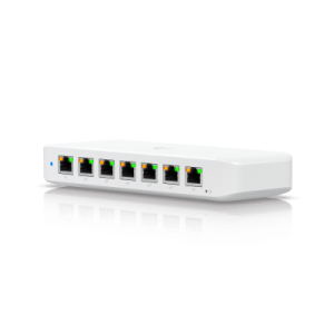 usw ultra 210w switch de 8 puertos gbe (7 puertos poe+ y 1 puerto entrada poe++) con opciones de montaje versátiles