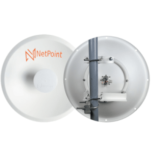 doble antena direccional de alto rendimiento / diámetro de 39.6 cm / 4.9 7.2 ghz / ganancia 27 dbi / slant de 45 ° y 90 ° / conector n hembra / montaje, jumpers y radomo incluidos.