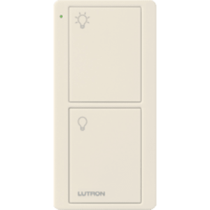 control remoto pico 2 botones encender, apagar, complemente con un switch on/off, caseta, ra2, radiora2