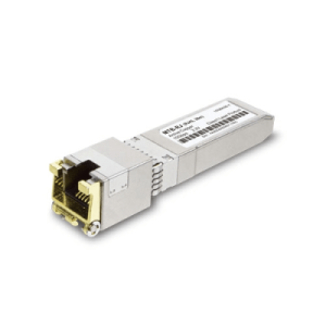 transceptor Óptico sfp+ a rj45 / 10 gbps / conector rj45 / 10gbase t / distancia de hasta 30 m / operación en temperaturas extremas ( 40°c a 70°c.