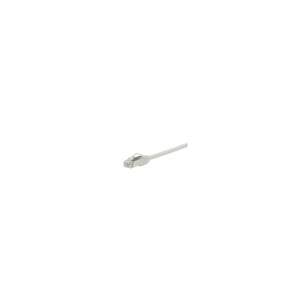 patch cord cat6a, diametro reducido 28 awg, blindado s/ftp, cm/ls0h, 0.5 m., color blanco