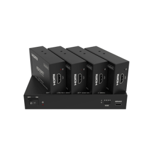 splitter hdmi 1x4 | 4k@60hz a 60m | 4k@30hz a 70m | cable cat6 | edid | hdcp 2.2 | salida loop