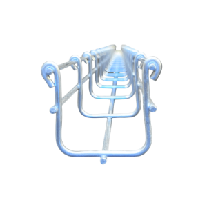 charola tipo malla línea mallafils® 50x54 mm para hasta 38 cables cat6 / uso interior con acabado ez / tramo 3 m