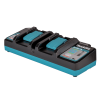 cargador rápido doble para batería litio ion de 40v xgt®