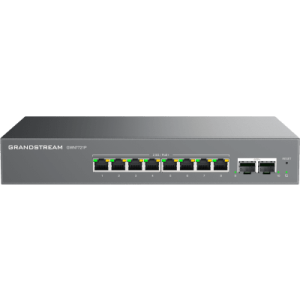 switch l2 lite administrable de 10 puertos / 8 puertos ethernet 2.5 gigabits / 2 puertos sfp+ 10 gigabits / poe+ 802.3af/at / vlan 802.1q / qos / igmp snooping / montaje en escritorio o pared
