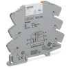 módulo con relé wago 857 304 / tensión nominal 24 vcc / 1 inversor / corriente permanente límite 6 a / indicador de estado led amarillo / ancho de montaje 6 mm / material poliamida (pa 66) / ip20 / aislamiento reforzado