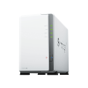 nas diskstation ds223j | 2 bahías | cpu realtek rtd1619b 1.7 ghz | 1 gb ddr4 | puerto 1gbe rj 45 | usb 3.2 gen 1 | compatible con hdd y ssd | synology dsm | raid 0, 1, jbod | smb, afp, nfs, ftp | vigilancia ip