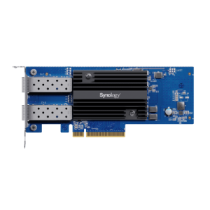 adaptador de red sfp+ de 10 gbe de doble puerto | compatible con synology | pcie 3.0 x8 | link aggregation | jumbo frame 9 kb | garantía de 5 años.