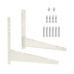 base universal para unidad externa de minisplit / montaje de pared / capacidad de 1 a 2.5 toneladas