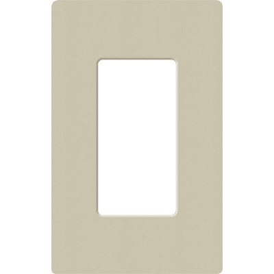 placa de pared 1 espacio, para atenuador (dimmer), apagador ó control remoto inalámbrico lutron. placa de pared 1 espacio, para atenuador (dimmer), apagador ó control remoto inalámbrico lutron.