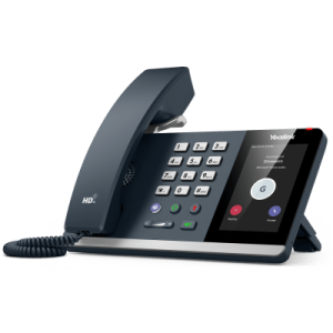 teléfono ip yealink mp54 compacto con android 12 y certificación microsoft teams
