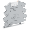 módulo con relé wago 857 359 / 24v ... 230v ac/dc / corriente permanente límite 6 a / un inversor / indicador de estado amarillo / montaje en carril din 35 / aislamiento reforzado