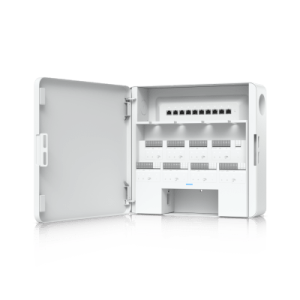 enterprise access hub/concentrador de acceso empresarial con control de entrada y salida de hasta 8 puertas y soporte de respaldo de batería