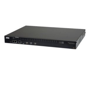servidor de consola serie 48 puertos / acceso remoto seguro in band y out of band / dual ethernet y dual power / monitoreo ambiental / fips 140 2