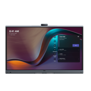 yealink meetingboard 65 pro, centro de colaboración inteligente con ia, 4k uhd, android 13, micrófonos integrados y cámara ultra gran angular