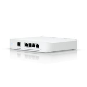 usw flex xg switch capa 2, compacto de 4 puertos 10gbe, puede ser alimentado por un puerto gbe poe+ o con un adaptador 5 vcc usb c