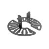 accesorio para montaje universal para cámara domo | soporte de 125 mm de diámetro |estructura robusta | contemplar como accesorios sdjh111 y sdjh144