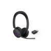 diadema inalámbrica yealink wh68 hybrid con tecnología de cancelación de ruido híbrida para ambientes ruidosos