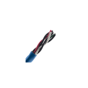 bobina de cable de cobre de 3 pares clase 4 para sistemas fmps, 16/19 awg, sin blindaje, cmp (plenum), color blanco, carrete de 609 metros