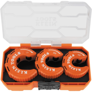 juego de 3 cortadores para tubería de cobre de 1/2", 3/4" y 1".