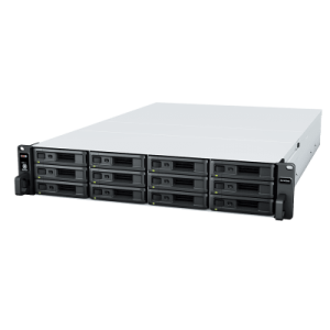unidad de expansión rx1222sas | 12 bahías sas/sata 3.5" o 2.5" | diseño redundante | fuentes de alimentación dobles | compatible con unidades synology.