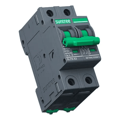 protección térmica/ interruptor 2p, 16 a, corriente directa 800 vcc para aplicación fotovoltaica montaje riel din protección térmica/ interruptor 2p, 16 a, corriente directa 800 vcc para aplicación fotovoltaica montaje riel din