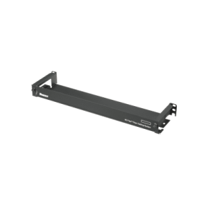 organizador de cables frontal, para panel de fibra Óptica hd flex™, de 1 ur, color negro