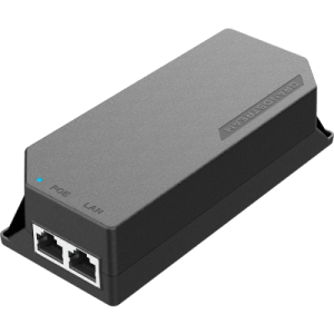 poe injector grandstream 15w multigigabit / compatible con ieee 802.3af / 1x 2.5gbps rj45 lan in / 1x 2.5gbps rj45 lan out con poe 15.5w / 100~240vac / 54vdc / plug and play / fcc, ce, rcm, ic