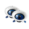 bocinas de plafón | 2 vías | residenciales | woofer 8" | 140w | 8 ohms | color blanco | par