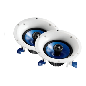 bocinas de plafón | 2 vías | residenciales | woofer 8" | 140w | 8 ohms | color blanco | par