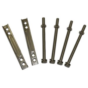 soporte de montaje (incluye pernos, tuercas y soportes) para tubería horizontal o vertical, de 1,6" a 3,1" serie sensepoint xcd