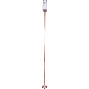electrodo de cobre con filtro equipotencial y compuesto mejorador de 6kg.