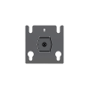 accesorio placa adaptadora para panel led 20 x 20.5 mm | dimensiones 64 x 64 x 2 mm | diámetro de orificio Ø10.3 mm | separación de orificios 40 mm.
