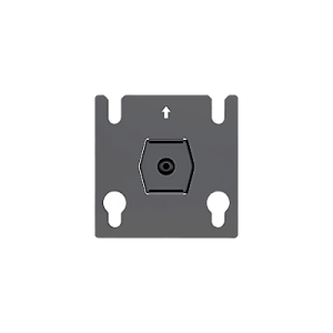 accesorio placa adaptadora para panel led 30 x 15 mm | incluye tornillos y tuercas | dimensiones 70 x 90 x 2.5 mm | diámetro de perforación 8.5 mm | facilita instalación de paneles led