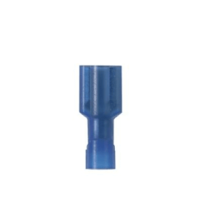 terminal de desconexión hembra pan term™ a 90º, color azul, nylon, para cable 14 16 awg, 0.250 x 0.032 " (6.3 x 0.8mm)