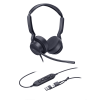 diadema alámbrica yealink uh42 dual con audio hd y conectividad usb c/a certificada con microsoft teams