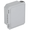 caja impermeable de fibra de vidrio, 8.77" (22.27cm) alto x 6.77" (17.19cm) ancho x 4.06" (10.31cm), sin ventanilla, listado ul/cul, hecho en ee.uu, serie enviroarmour®